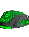 Everest SM-700 Wired Gaming Mouse - Customizable DPI, Optical Sensor, Black - view 5