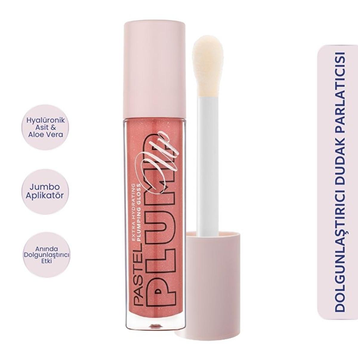 pastel plump up hydrating gloss 208 packaging, applicator of pastel plump up lip gloss, swatch of pastel plump up extra hydrating gloss Pastel Plump Up Extra Hydrating Plumping Gloss 208 - Instant Hydration and Volume for All Lips | 5.3 ml Pastel Plump Up Gloss - Hydrating & Plumping plumping-gloss, hydrating-lip-gloss, vegan-lip-care, pastel-cosmetics, makeup, hydration, lip-enhancer, beauty-products, cruelty-free, ai-generated