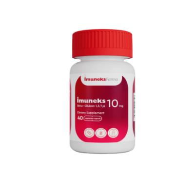 Imuneks Farma Beta Glucan Supplement - Immune System Support, Gluten-Free, 40 Capsules Imuneks Farma Beta Glucan Supplement - Boost Immune System Beta Glucan supplement, Immune system support, Dietary supplement, Gluten-free supplement, Lactose-free supplement, Health and wellness, Immune health, Supplement, Capsules, Imuneks Farma