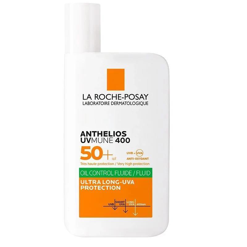 La Roche-Posay Anthelios Oil Control Facial Sunscreen SPF 50+ - UVA/UVB Protection for Oily & Sensitive Skin, Non-Comedogenic, Matte Finish - image 4