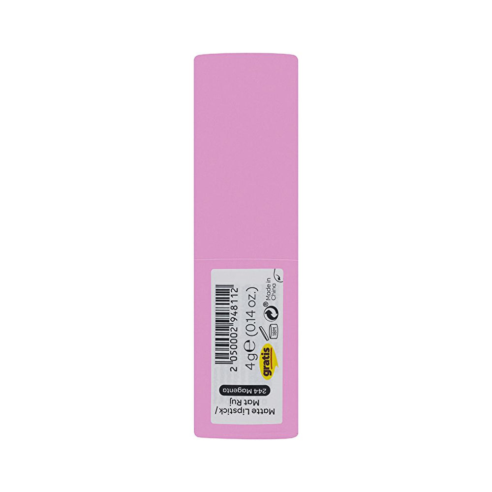 Beaulis Matte Lipstick - Long-Lasting Lip Lock Formula in Vibrant Magenta Color - view 4