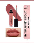 Note Hydramoist Lipgloss 02 Bare Blush Hydrating Gloss