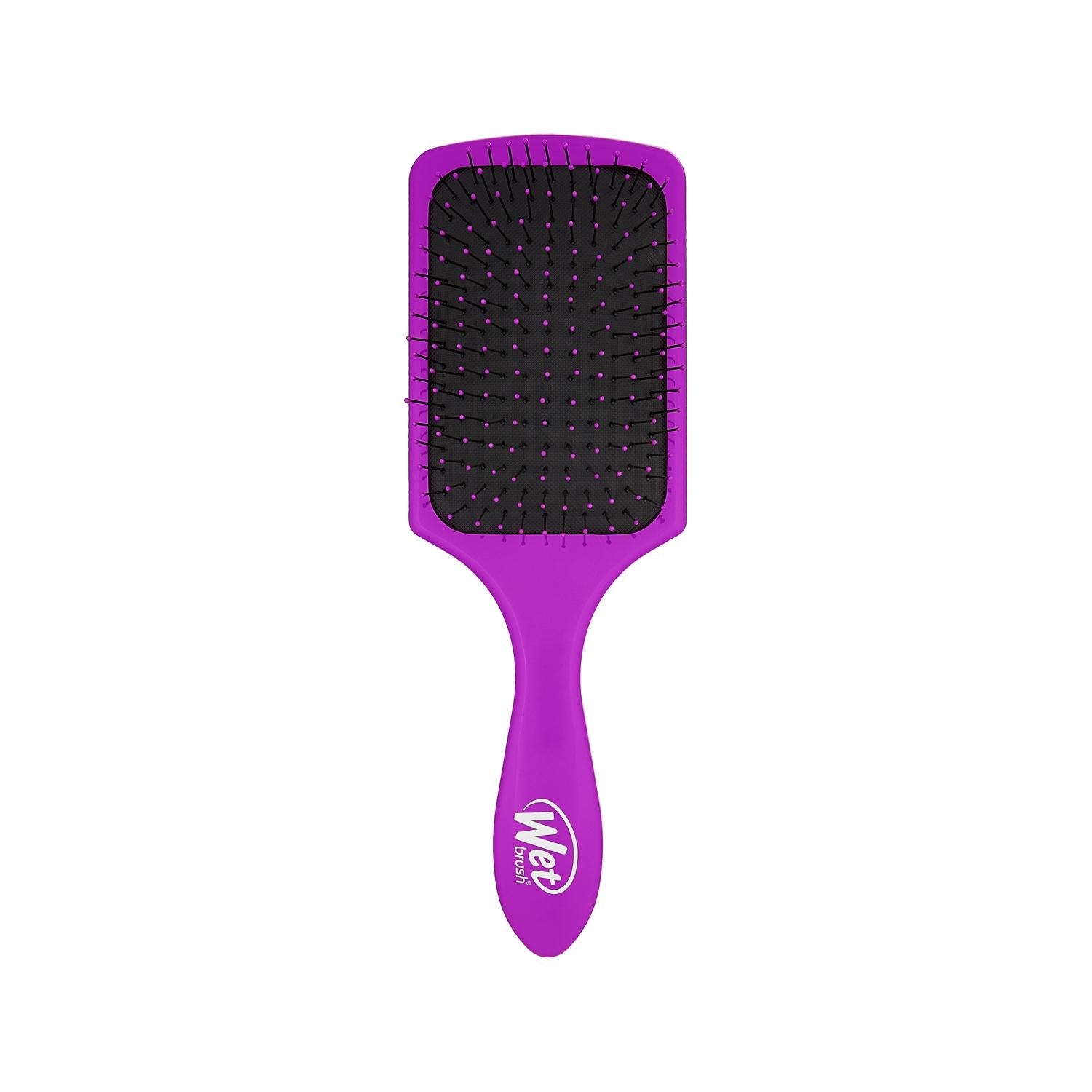 Wet Brush Pro Paddle Detangler Hair Brush - Gentle Detangling for Long Hair, Purple Wet Brush Pro Paddle Detangler - Gentle Hair Brush Wet Brush Pro Paddle Detangler, Hair detangling brush, Gentle hair brush, Purple hair brush, Detangling hair care tool, Hair brush, Long hair care, Tangle free hair, Hair care tools, Wet Brush, Hair detangler, Purple hair accessories