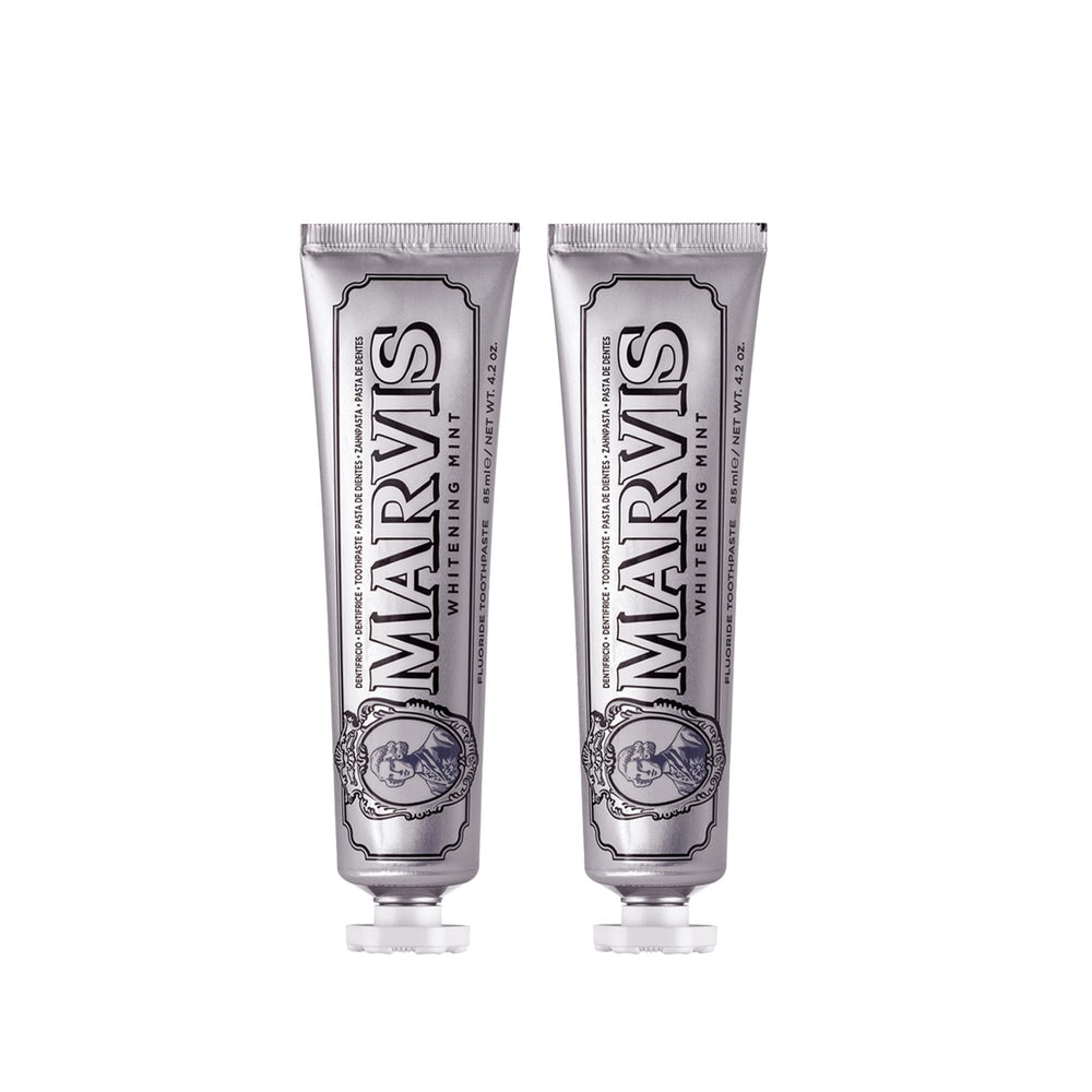 Marvis Whitening Mint Toothpaste 2-Pack: Achieve a Brighter, Confident Smile with Premium Oral Hygiene - Best Teeth Whitening Solution Marvis Whitening Mint Toothpaste: Whiten Teeth & Get Fresh Breath! whitening toothpaste, mint toothpaste, Marvis toothpaste, teeth whitening, oral hygiene, best whitening toothpaste, fresh breath toothpaste, Marvis Whitening Mint, diş macunu, premium toothpaste, Italian toothpaste, dental care, teeth cleaning, stain removal, travel toothpaste, gift for her, gift for him, ora