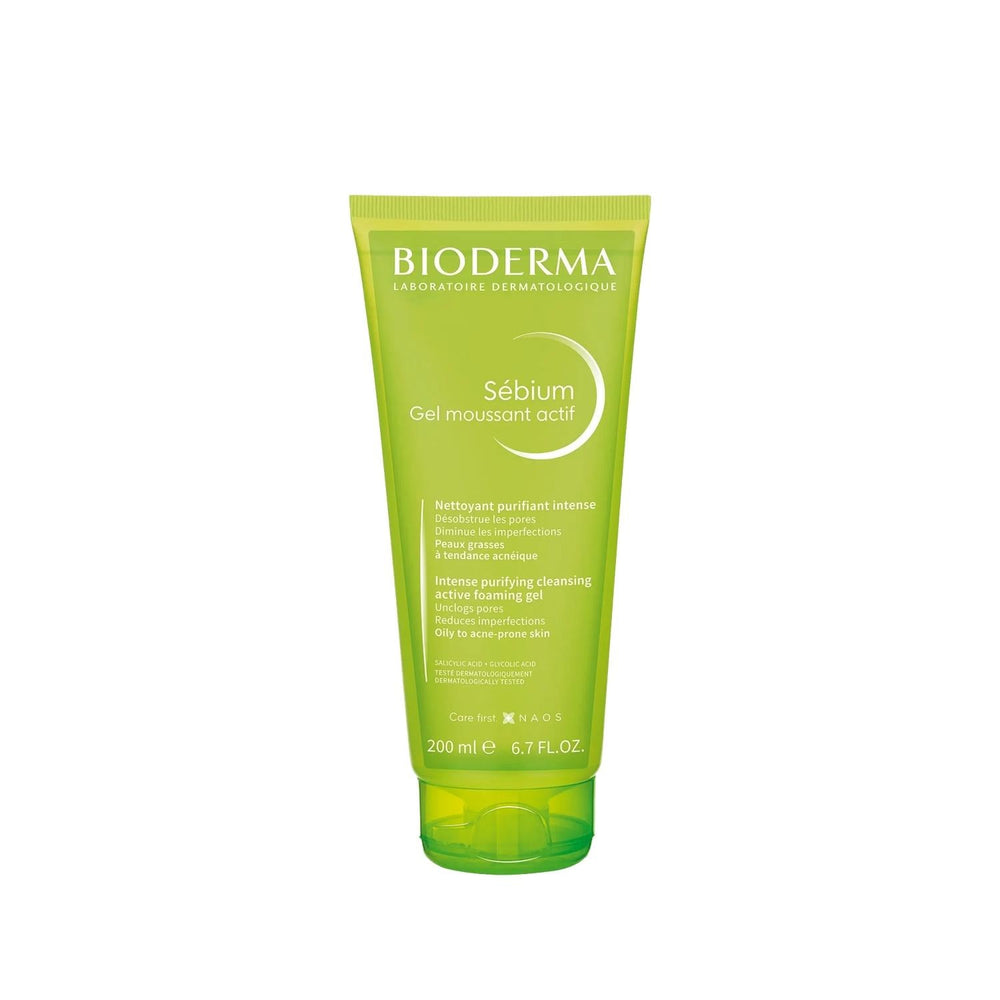Bioderma Sebium Foaming Gel Active: Oil Control & Acne Defense - Gentle, Hypoallergenic Face Wash for Oily & Acne-Prone Skin (6.76 fl oz) - image 11