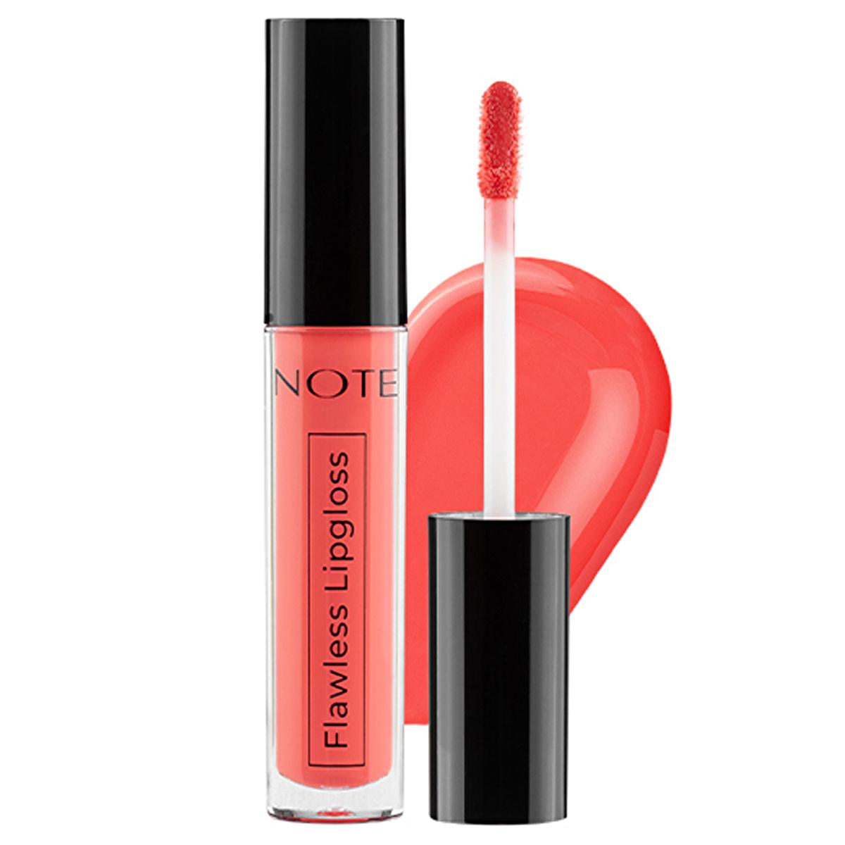 Note Flawless Lipgloss 06 - High Pigment, Non-Sticky, Precise Application Lip Gloss Note Flawless Lipgloss 06 - Vibrant, Non-Sticky Lip Gloss lip gloss, high pigment lip gloss, non-sticky lip gloss, precise lip gloss application, lightweight lip gloss, cosmetic, beauty, makeup, lip care, vibrant lip color, comfortable lip gloss, Note Flawless Lipgloss 06