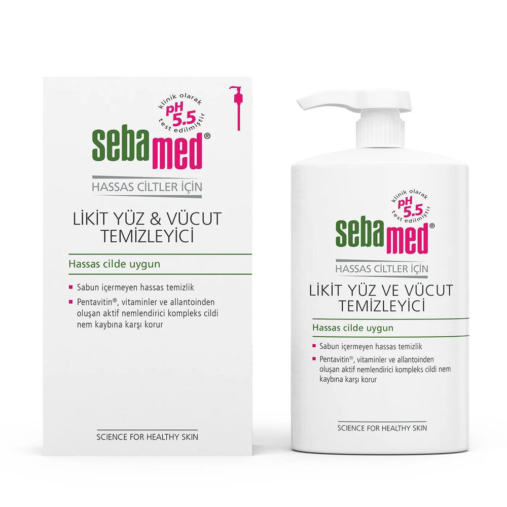 Sebamed Face & Body Cleansing Gel 300 ml - Gentle Daily Wash