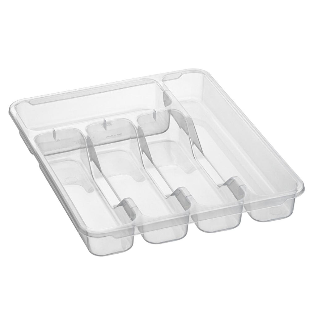 Bee Home Kitchen Drawer Organizer - Transparent Utensil Holder with Food-Safe Storage