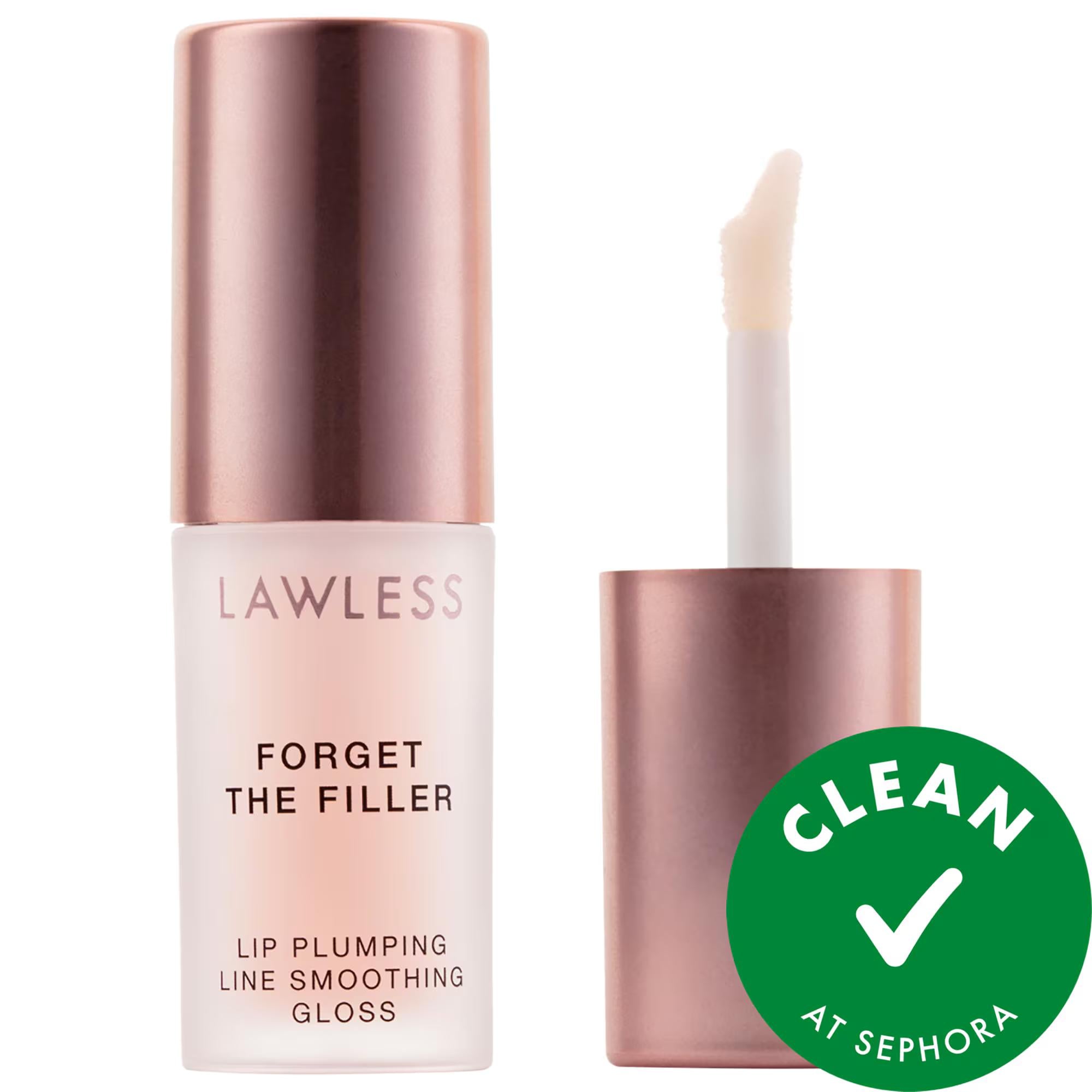 Forget The Filler Lip Plumper: Clinically Proven Lip Volumizer Gloss with Shea Butter & Rosehip Oil for Hydration & Line Smoothing Forget The Filler Lip Plumper: Volumizing & Hydrating Lip Gloss lip plumper, lip gloss, lip volumizer, lip hydration, vegan lip gloss, cruelty-free lip plumper, line smoothing lip gloss, shea butter lip gloss, rosehip oil lip treatment, MAXI-LIP lip plumper, fuller lips, lip care, lip treatment, shiny lip gloss, hydrating lip gloss, softening lip gloss, lip smoothing, lip enhanc