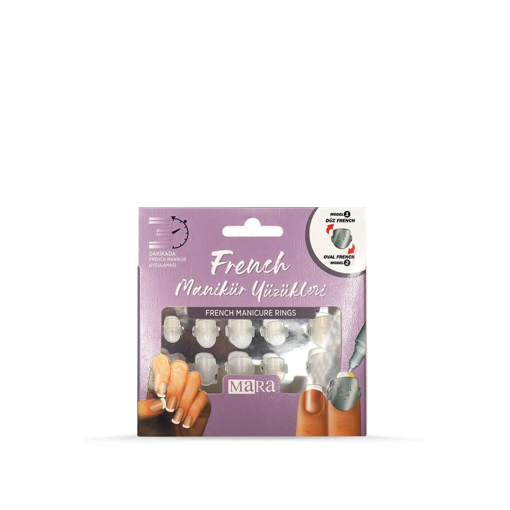 Mara French Manicure Ring for Easy Nail Art 1 Pc
