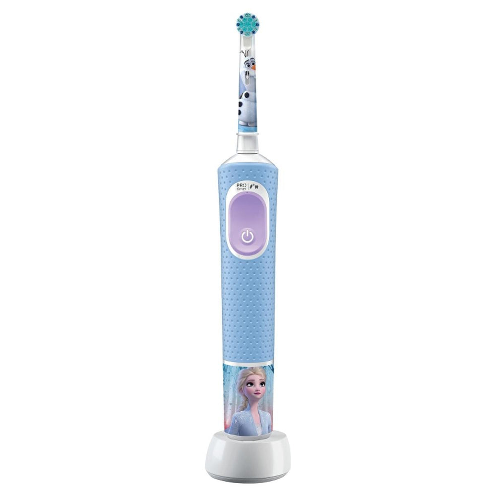 Oral-B Electric Toothbrush for Kids - D100 Frozen Edition, Rechargeable, Gentle Cleaning, 2 Brushing Modes - view 2