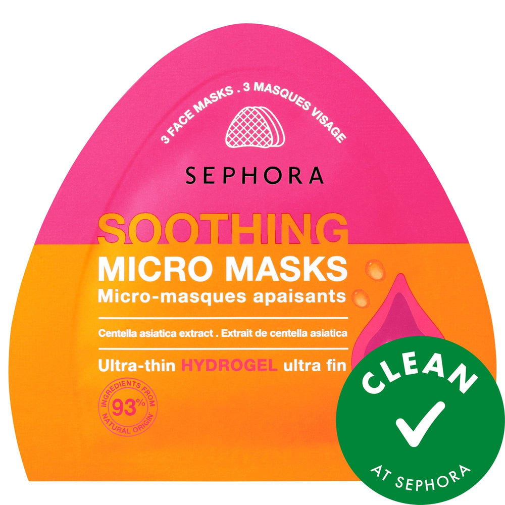 Sephora Collection Hydrogel Micro Mask Set - Targeted Face Masks: Soothe Redness, Firm Skin, & Control Oil with Plant-Powered Actives Sephora Micro Mask: Soothe, Firm & Control Oil | Hydrogel Masks hydrogel micro mask, targeted face mask, soothing face mask, firming face mask, redness reducing mask, oil control mask, centella asiatica mask, red berry extract skincare, Sephora Collection mask, plant powered face mask, face mask, skincare, redness, firming, oiliness, plant-powered, hydrogel, micro mask, beaut