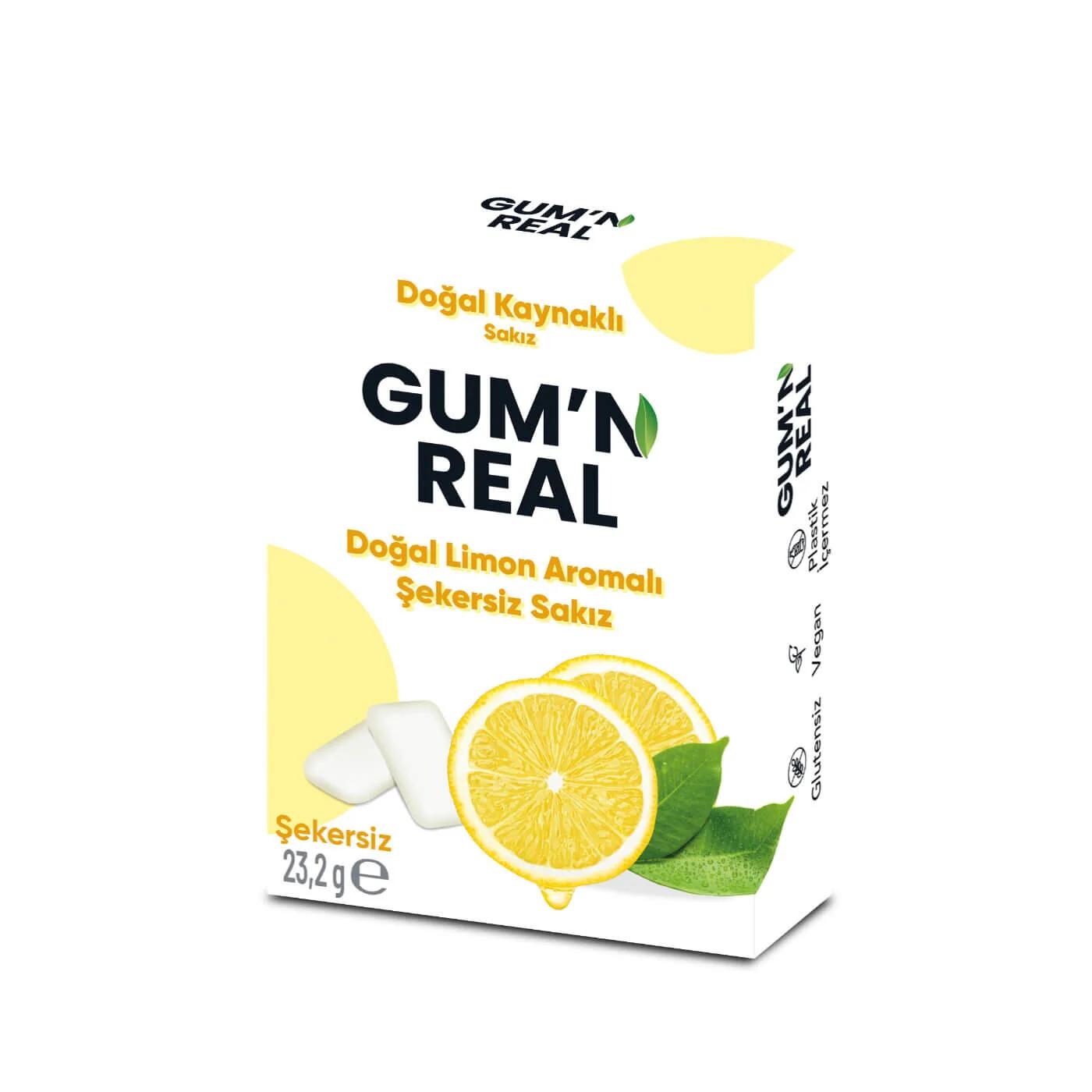 Gumn Real Lemon Flavored Gummies for Daily Wellness 232g