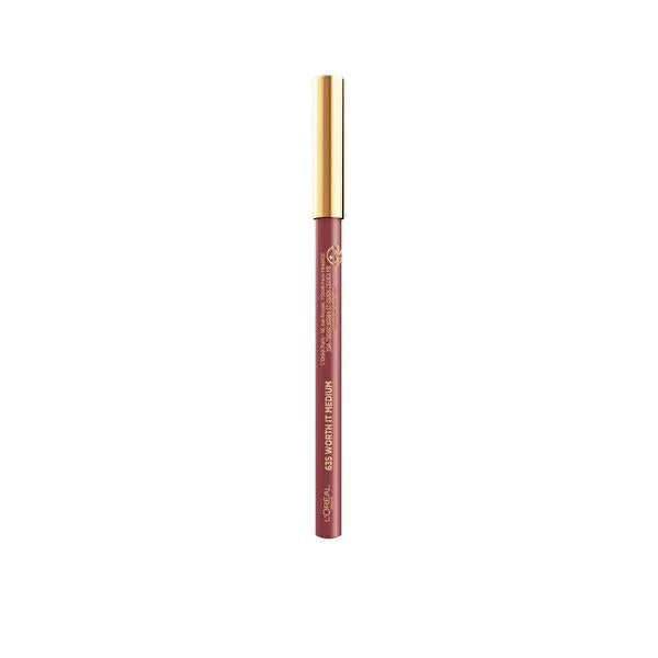 L'Oréal Paris Color Riche Lipstick 635 Worth It Medium - Vibrant, E Vitamin Enriched, Lightweight Lip Color L'Oréal Paris Color Riche Lipstick - Vibrant & Lightweight L'Oréal Paris Color Riche, Lipstick, Lip Color, E Vitamin Enriched Lipstick, Lightweight Lipstick, Vibrant Lip Color, Makeup, Cosmetics, Beauty Products, Lip Enhancement, Lip Care, Color Riche Lipstick, Lipstick Shade 635, Worth It Medium