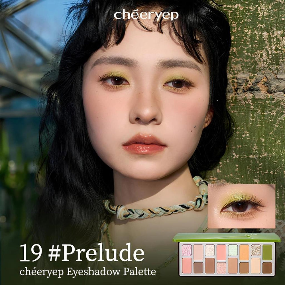 Cheeryep Eyeshadow Palette 19 Prelude High-Pigment Colors