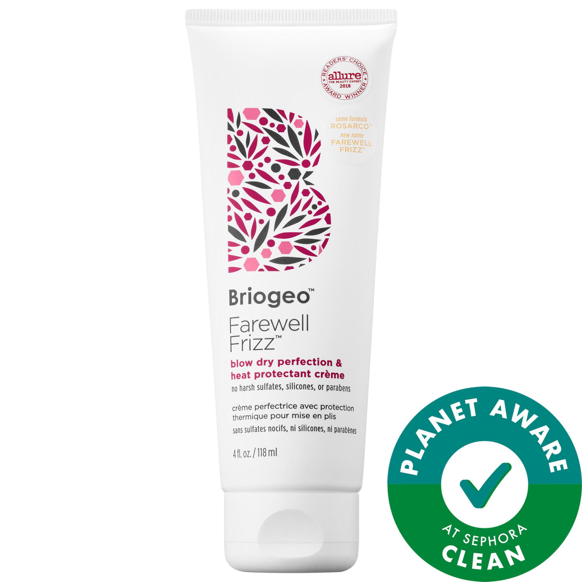 Farewell Frizz Heat Protectant Cream - Silicone-Free Styling for Smooth Hair Up to 48 Hours Farewell Frizz Heat Protectant Cream - 48Hr Frizz Control heat protectant hair cream, anti-frizz hair product, silicone-free styling cream, natural hair care products, blow dry perfection cream, frizz control, hair smoothing, heat styling protection, vegan hair care, cruelty-free cosmetics, Leaping Bunny certified, long-lasting hair style, hair nourishment, moisture lock, Argan Oil benefits, Rosehip Oil hair benefits