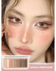 Sheglam Peach Perfection 9-Color Eyeshadow Palette