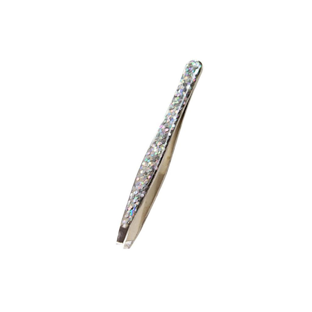 Nascita Glitter Slant Tweezers S73 for Precise Grooming