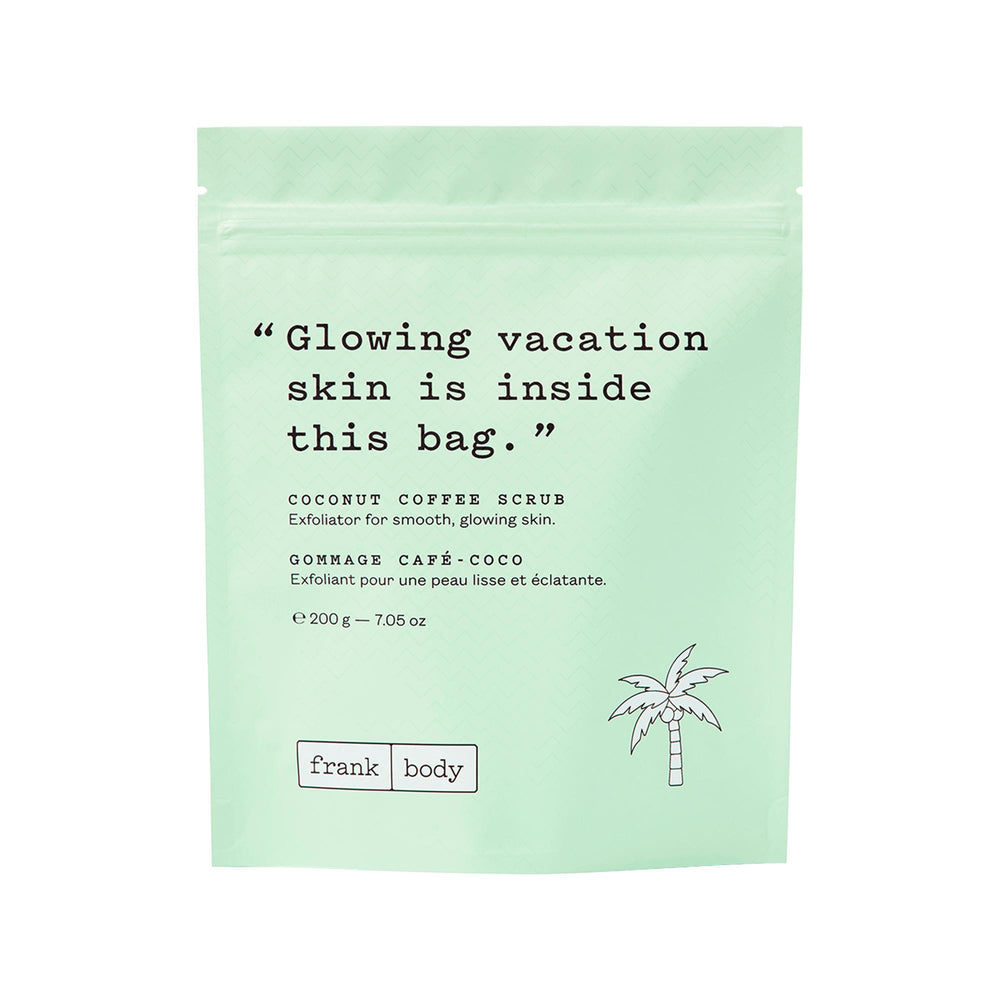 Frank Body Coconut Coffee Scrub Hydrating Body Exfoliator 200g
