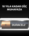 Duracell AA Alkaline Batteries 4-Pack - Long Lasting Power for Electronics - view 2