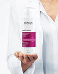 Vichy Dercos Densi-Solutions Volumizing Shampoo: Thickening Shampoo for Thin, Weak Hair with Biotin & Organic Olive Oil - Paraben Free, 13.5 fl oz Vichy Dercos: Volumizing Shampoo for Thin Hair | Biotin & Olive Oil thin hair shampoo, weak hair shampoo, volumizing shampoo, hair thickening shampoo, biotin shampoo, organic olive oil shampoo, paraben free shampoo, shampoo for fine hair, hair strengthening shampoo, Vichy Dercos shampoo, shampoo, hair care, hair volume, thin hair, weak hair, biotin, organic olive