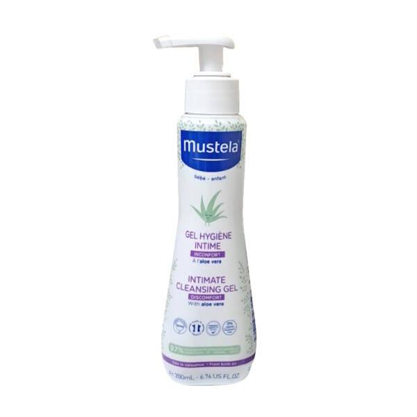 Mustela Intimate Cleansing Gel - Natural, Soap-Free Intimate Hygiene for Sensitive Skin - Cleanser