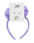 Eklips Knotted Headband in Lilac Soft Hair Accessory