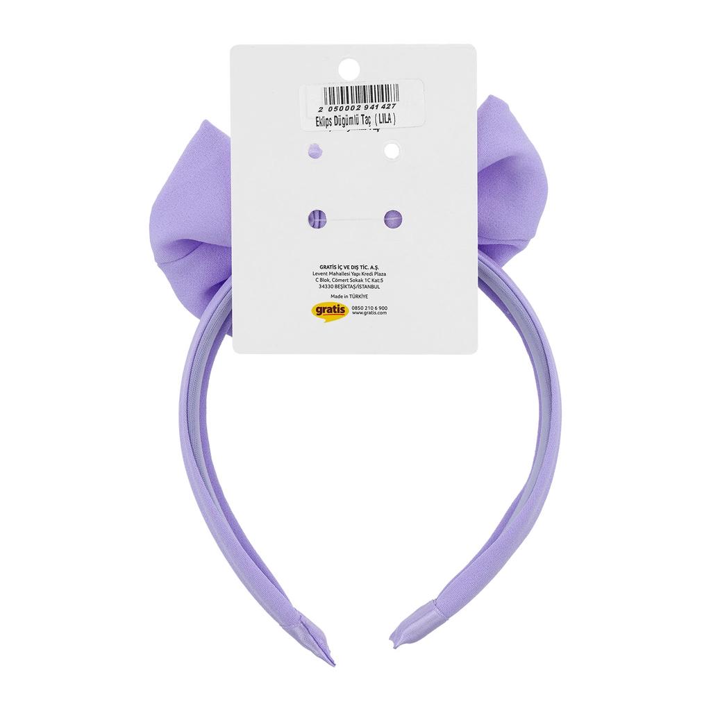 Eklips Knotted Headband in Lilac Soft Hair Accessory