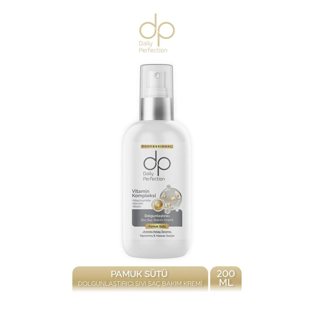DP Cotton Milk Volumizing Leave-In Conditioner Spray 200 ml