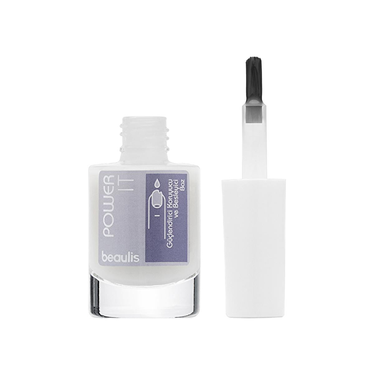 Beaulis Power It Tırnak Besleyici 999 Transparent - Nourishing Nail Care for Strong & Shiny Nails Beaulis Power It - Nourishing Nail Care for Strong Nails nail care, nail strengthening, nail nourishment, Beaulis Power It, Transparent nail care product, nail health, beauty, cosmetics, nail treatment, nail strengthener