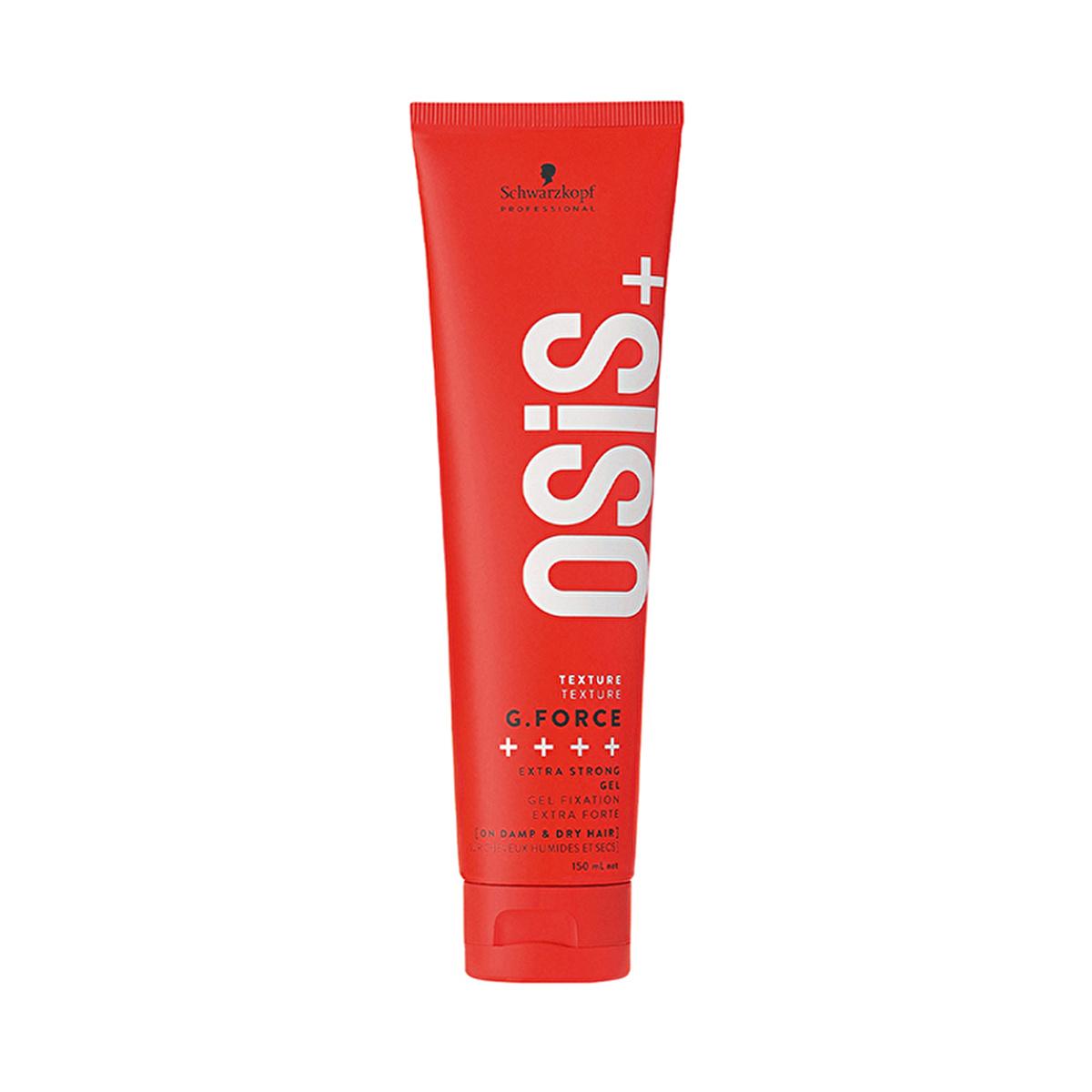 Osis G. Force Strong Control Hair Gel - Extra Strong Hold, Non-Flaking, 5.07 fl oz Osis G. Force Hair Gel - Extra Strong Hold & Shine strong hold hair gel, styling gel, non-flaking hair product, extra strong hold hair styling, Osis G. Force hair gel, hair styling products, strong hold styling, hair gel for men, hair gel for women, styling products for complex hairstyles
