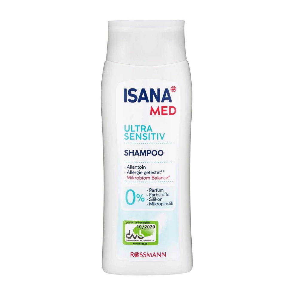 Isana Med Ultra Sensitive Shampoo for Delicate Scalps 200 ml