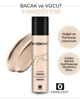 Bebak Leg Foundation Shade 0 for Flawless Skin 75 ml