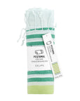Eklips Striped Pistachio Green Pestemal Towel