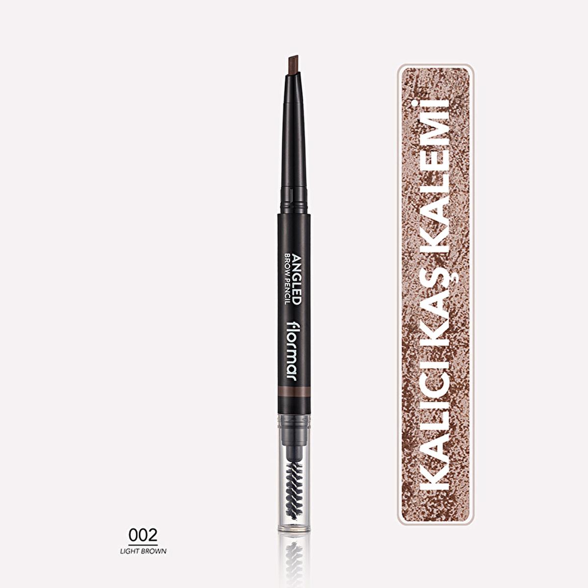 Flormar Light Brown Angled Eyebrow Pencil: Define &amp; Shape Brows for a Natural, Smudge-Proof Look All Day Flormar Light Brown Eyebrow Pencil: Natural &amp; Defined Brows eyebrow pencil, brow pencil, angled eyebrow pencil, eyebrow definer, natural eyebrow look, smudge proof eyebrow pencil, retractable eyebrow pencil, light brown eyebrow pencil, eyebrow makeup, brow shaping pencil, makeup, cosmetics, brow definition, brow shaping, natural brows, long-lasting eyebrow pencil, angled tip, spoolie brush, soft texture,