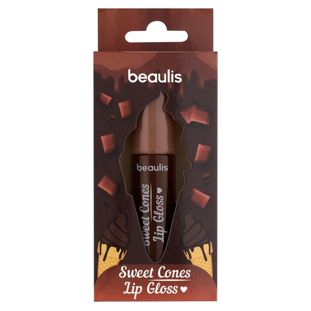 Beaulis Sweet Cones Lip Gloss 120 Choco Melt High-Shine