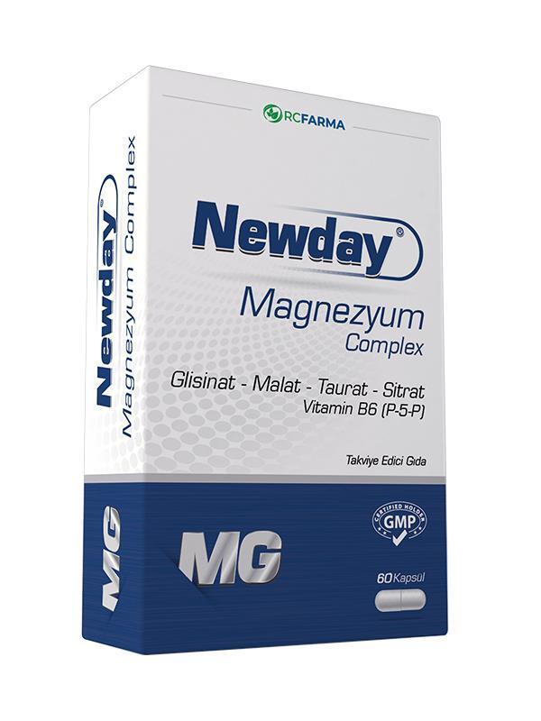 newday magnezyum complex bottle, 60 capsules of newday magnezyum complex Newday Magnezyum Complex - Nutritional Supplement | 60 Capsules Newday Magnezyum Complex 60 Capsules magnezyum, complex, nutritional-supplement, newday, healthy-lifestyle, active-lifestyle, muscle-recovery, energy-boost, ai-generated, vitamins