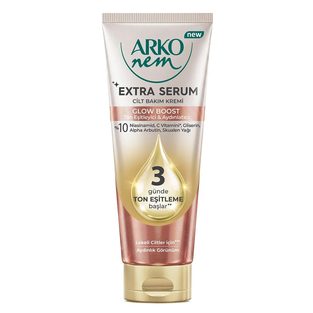 Arko Nem Brightening Cream 75 ml - Moisturizing Face Cream for Dull Skin