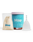Bicup Small Menstrual Cup and Microwave Sterilizer Cup