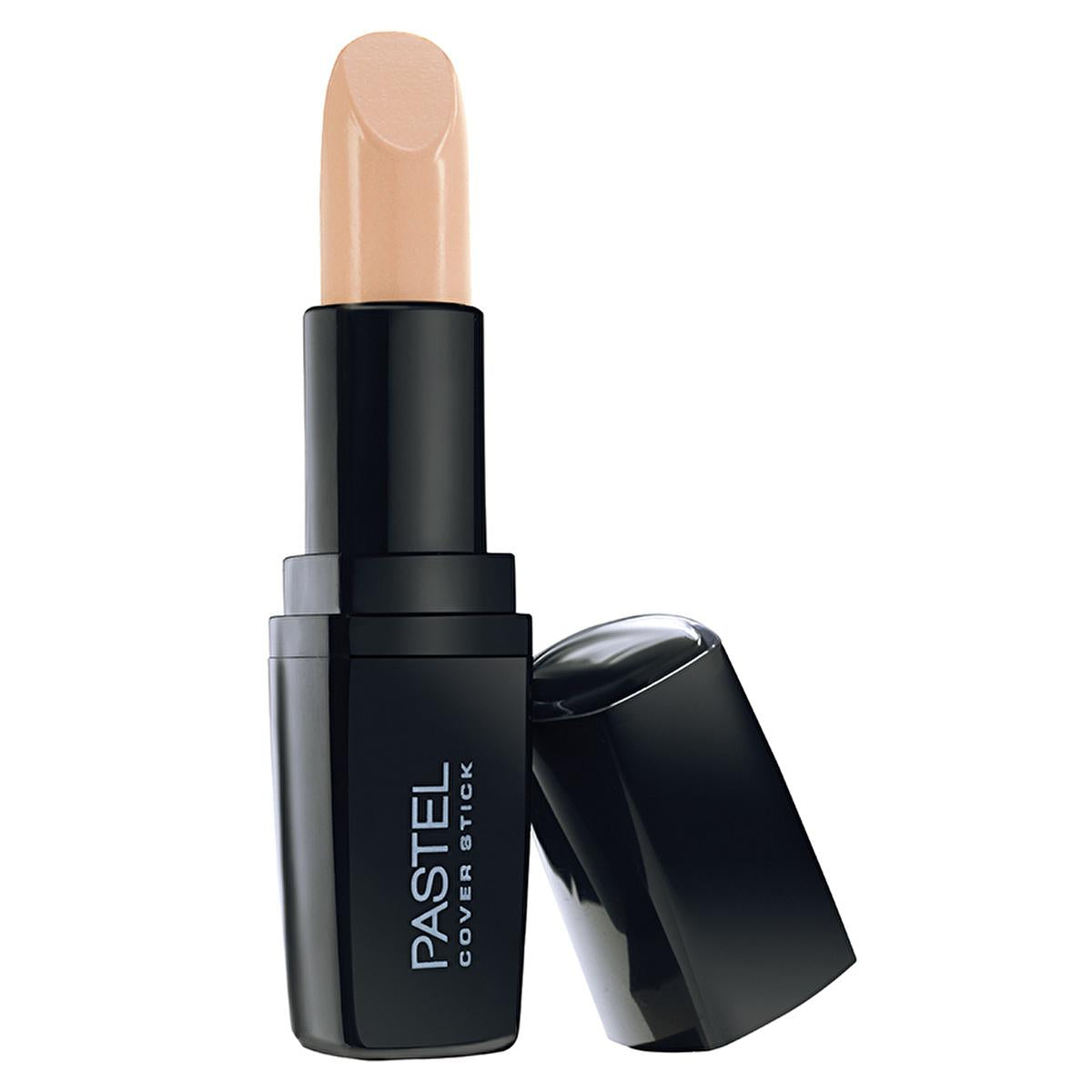 pastel-concealer-01, pastel-cover-stick-in-application Pastel Cover Stick Kapatıcı 01 - Perfect Flawless Concealer for All Day Wear | 0.35 fl. oz. Pastel Cover Stick Concealer - Flawless Finish for All Skin Types pastel, concealer, makeup, beauty, flawless-skin, eye-makeup, cover-stick, ai-generated, daily-use, long-lasting