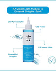 Mia Klinika 7% Glycolic Acid Toner: Pore Refining, Exfoliating & Skin Brightening - Achieve Radiant, Even Skin Tone Mia Klinika Glycolic Acid Toner: Exfoliate & Refine Pores Glycolic acid toner, Pore refining toner, Exfoliating toner, Skin brightening toner, Toner for acne prone skin, Glycolic acid facial treatment, Skin texture improving toner, Licorice root skincare, Niacinamide toner, Toner for even skin tone, exfoliate, refine pores, even skin tone, acne-prone skin, oily skin, skincare, Licorice Root Ex