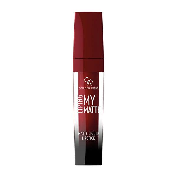 Golden Rose Matte Lip Ink - Long-Lasting Liquid Lipstick for Intense Color Golden Rose Matte Lip Ink - Long Lasting matte lip ink, long-lasting lip color, liquid lipstick, intense lip color, comfortable lip wear, Golden Rose, cosmetics, lip care, beauty products, makeup essentials
