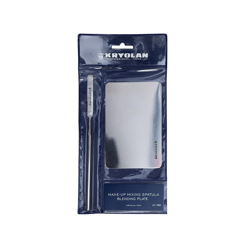 Kryolan Make-Up Mixing Palette & Spatula Set