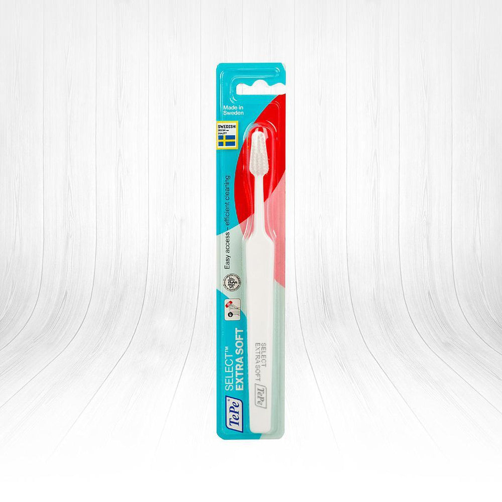 Tepe Extra Soft Toothbrush for Sensitive Teeth - Gentle Cleaning, Protect Gums, Ergonomic Handle Tepe Extra Soft Toothbrush - Gentle Cleaning for Sensitive Teeth extra soft toothbrush, sensitive teeth toothbrush, gentle toothbrush, Tepe toothbrush, soft bristle toothbrush, toothbrush, oral hygiene, sensitive gums, gentle cleaning, ergonomic handle, compact brush head, dental care, personal care, white toothbrush, soft toothbrush, teeth cleaning, gum health, oral health, dental hygiene, bleeding gums, irrita
