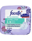 Facelle Ultra Normal Sanitary Pads 16-Pack