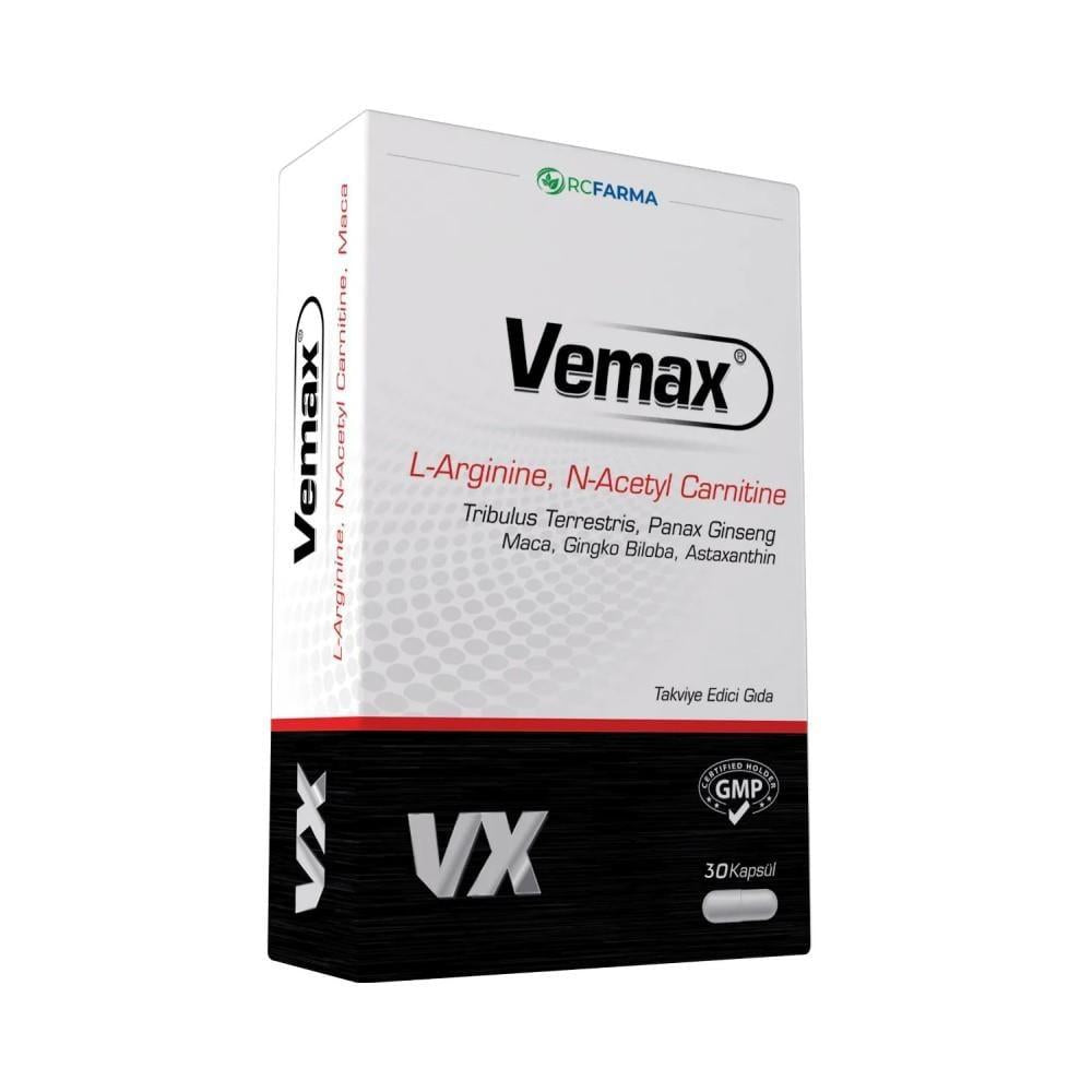 Vemax: Vitality & Energy Herbal Supplement - L-Arginine, Acetyl L-Carnitine, Zinc, & CoQ10 - 30 Halal Capsules Vemax: Energy & Vitality Supplement | L-Arginine, Herbal Blend Vemax supplement, L-Arginine supplement, Acetyl L-Carnitine capsules, Herbal supplement for vitality, Zinc supplement, Coenzyme Q-10 capsules, Dietary supplement capsules, Halal certified supplements, Epimedium extract, Panax Ginseng supplement, vitality supplement, energy booster, cognitive support, immune support, herbal extracts, men