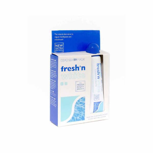 dead sea spa magik fresh'n white concentrate 15ml bottle, dead sea spa magik fresh'n white concentrate oral rinse Dead Sea Spa Magik Fresh'n White Concentrate - Oral Rinse | 15ml Dead Sea Spa Magik Fresh'n White Concentrate 15ml dead-sea-spa-magik, oral-care, mouthwash-alternative, teeth-whitening, natural-ingredients, fresh-breath, health-conscious, teenagers, adults, ai-generated