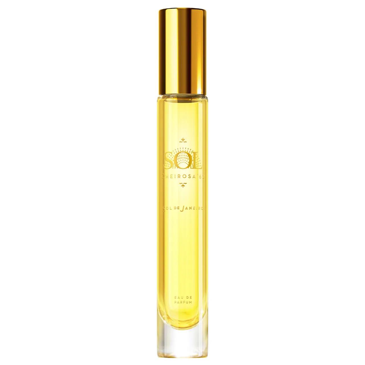 SOL Cheirosa '62 Eau de Parfum Travel Spray - Warm & Spicy Fragrance with Pistachio, Jasmine & Salted Caramel Notes SOL Cheirosa '62 Eau de Parfum - Warm & Spicy Travel Spray Eau de Parfum Travel Spray, SOL Cheirosa '62, Warm & Spicy fragrance, Pistachio fragrance, Salted Caramel scent, travel-sized perfume, gourmand scent, long-lasting fragrance, Brazilian-inspired fragrance, women's perfume, gift for her, fragrance for women