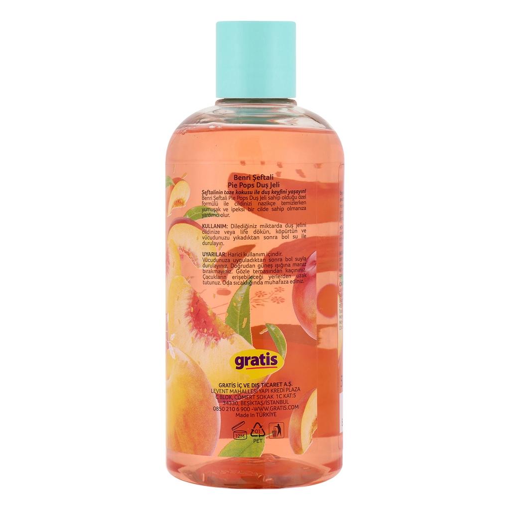 Benri Peach Pie Pops Shower Gel Sweet Scented 500 ml