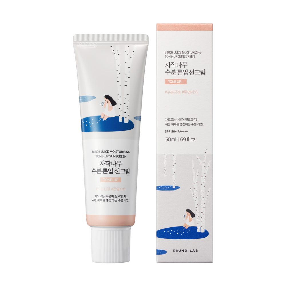 Round Lab Birch Juice Moisturizing Tone Up Sunscreen SPF 50+ 50ml